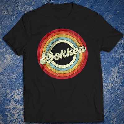Dokken T-Shirt Under Lock and Key Back for the Attack Tooth and Nail Vintage