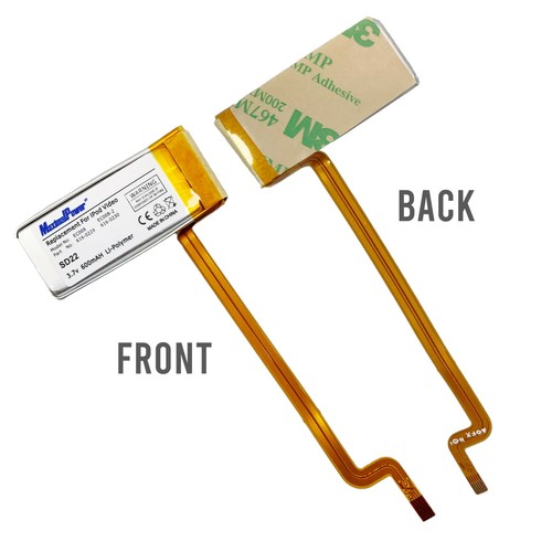 MaximalPower Replacement Battery for Apple iPod Video/ Classic 30GB