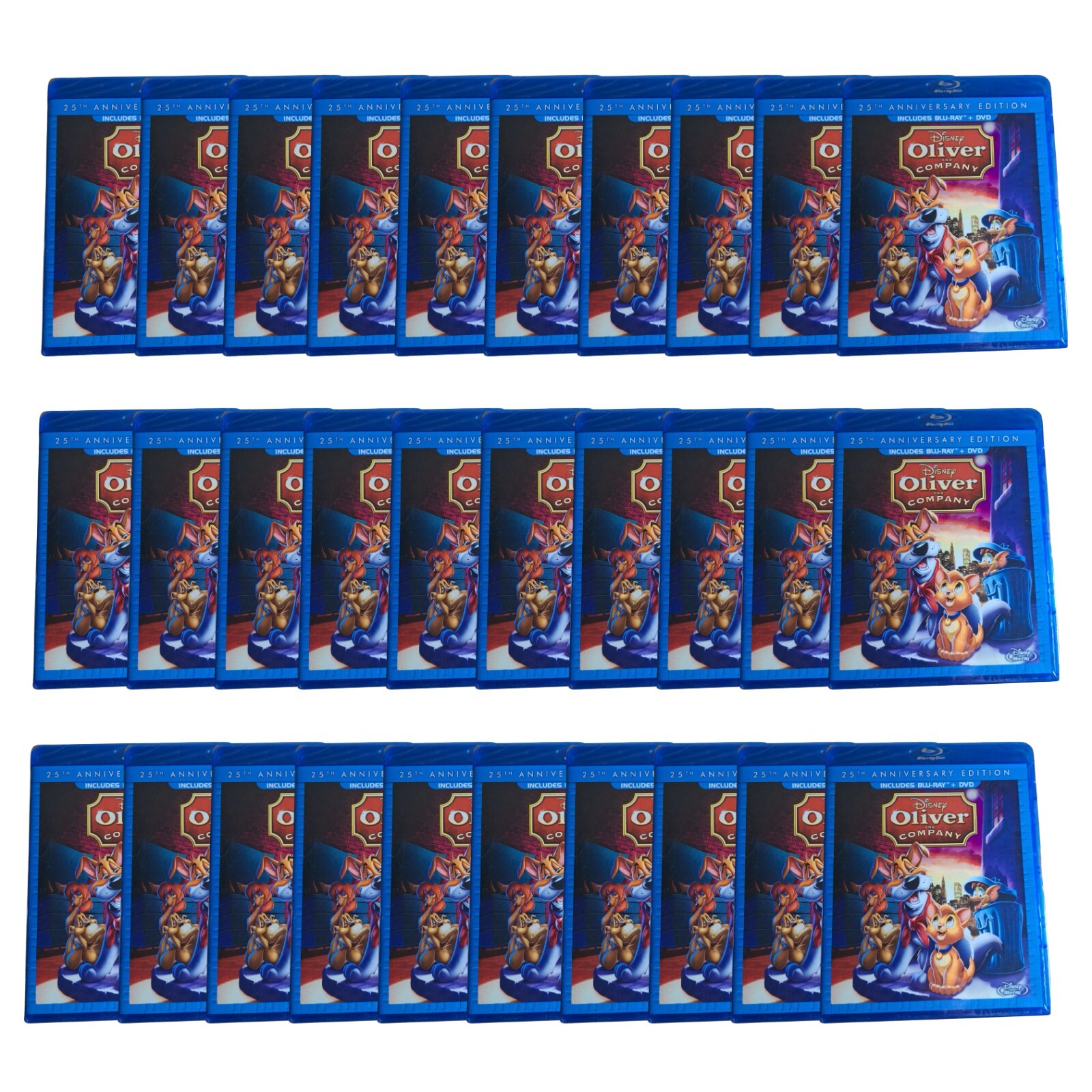 oliver-and-company-bluray-dvd-lot-of-30-wholesale-local-pickup-only