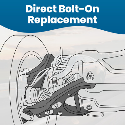 12x Front Upper Lower Control Arms Sway Bar Tie Rods For 08-14 Cadillac CTS 3.6L