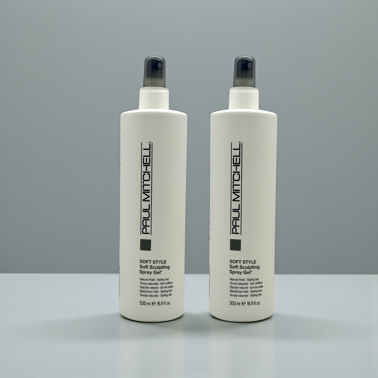 Paul Mitchell Soft Sculpting Spray Gel 16.9oz - 2 Pack | Natural Hold