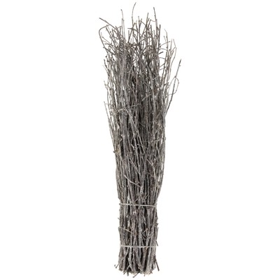 Northlight 14'' Rustic Natural Twig Frost Glitter Standing Christmas Table Decor