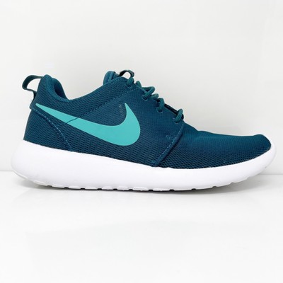 Nike Womens Roshe One 844994-301 Синие кроссовки для бега, размер 7, Синий, Roshe One