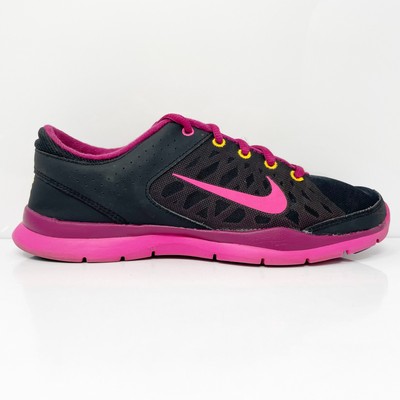 

Nike Womens Flex Trainer 3 580374-007 Черные кроссовки для бега, размер 7,5, Черный, Flex Trainer 3
