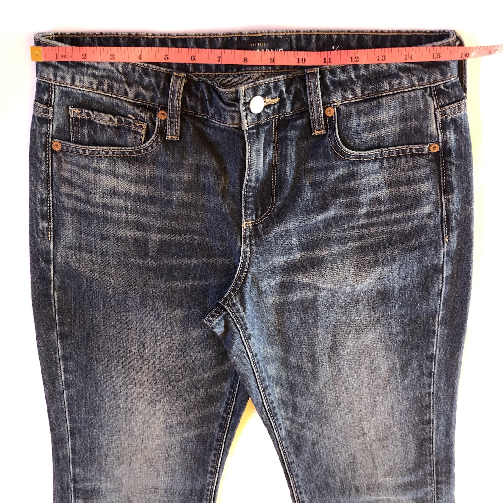 100% Cotton Jeans Size 27 EUC MSRP $89 