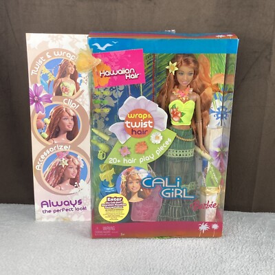 Barbie cali girl hawaiian hair shop