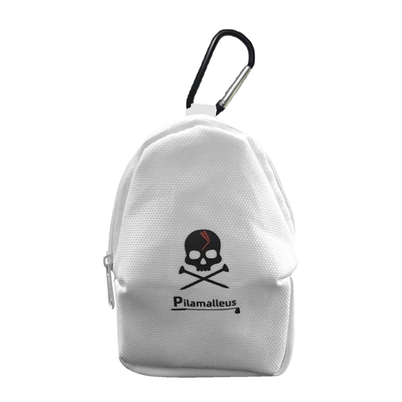 Golf Ball Pouch Tee Holder Leather Golf Balls and Tees Holder Belt Waist Bag