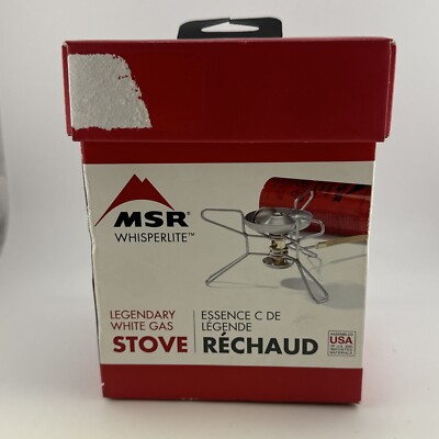 Brand New - MSR WhisperLite - Backpacking Legendary  White Gas Stove