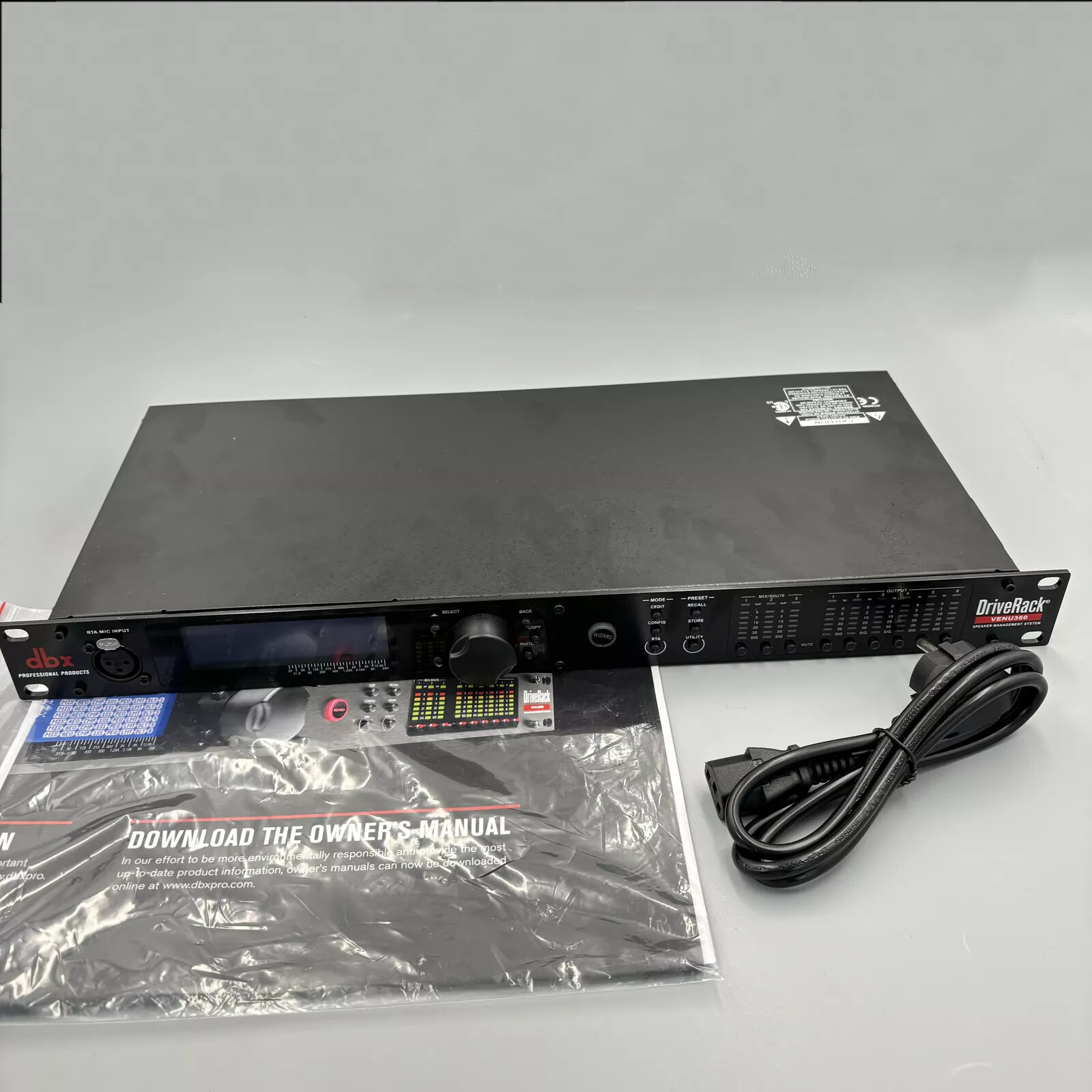 DBX DriveRack VENU360 Venue 360 3x6 System PROAUDIOSTAR
