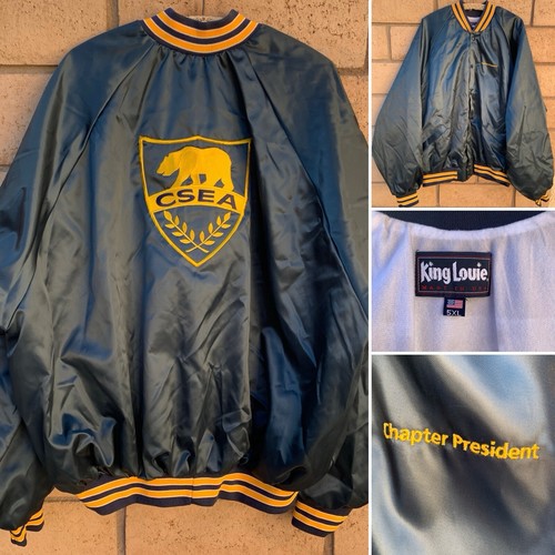 70s vintage usa製KingLouie studium jacket 70s vintage usa製KingLouie studium jacket Vintage King Louie