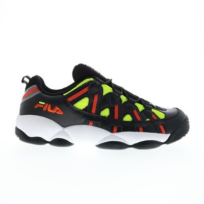 

Мужские баскетбольные кроссовки Fila Stackhouse Spaghetti Low черные кожаные 12, Черный, Fila Stackhouse Spaghetti Low