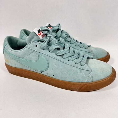 Supreme Nike SB Blazer Low GT QS Cannon Blue Shoe Men's Size