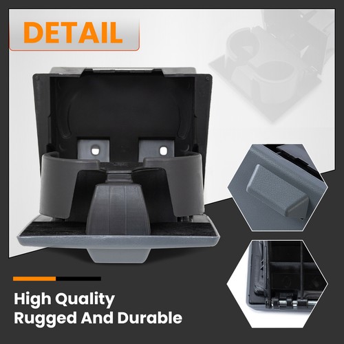 FOR FORD F250 F350 F450 F550 SUPER DUTY 2012-2016 DASH BOARD CUP HOLDER GRAY