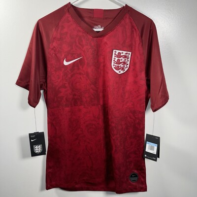Nike Breathe England 2019 Stadium Soccer Jersey Maroon BV8048-677 Men s Medium