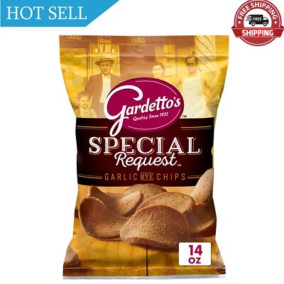 Gardetto's Snack Mix, Roasted Garlic Rye Chips, 14 oz
