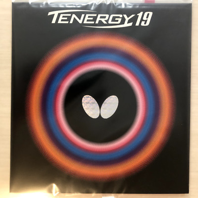 Butterfly Tenergy 19 Red Medium C 1.7 mm 06090 Table Tennis Rubber