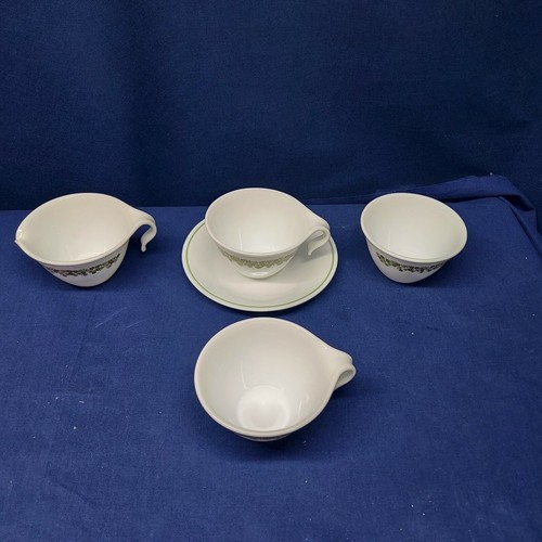 Vintage Corelle CrazyDaisy Spring Blossom Hook Handle Cup/Saucer