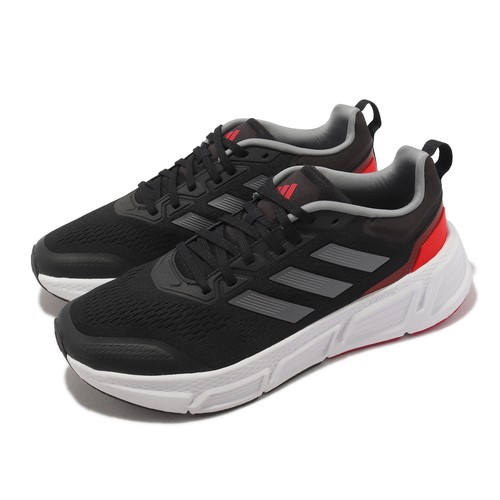 adidas Questar Black Iron Metallic Red Мужская спортивная обувь для шоссейного бега HP2433