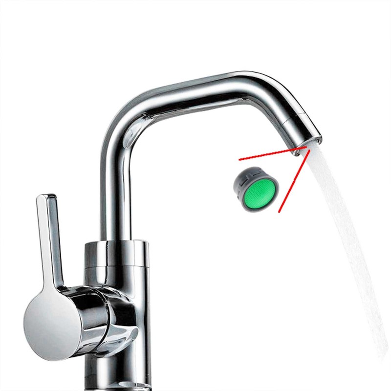 US 50x Kitchen Faucet Filters Bubbler Water Tap Flow Restrictor Sink Aerato