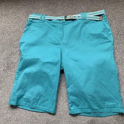 SALE Maine Chino Shorts - Turquoise Size 16S