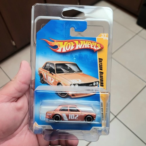 Hot Wheels 2009 Datsun Bluebird 510 Antenna Variation Copper
