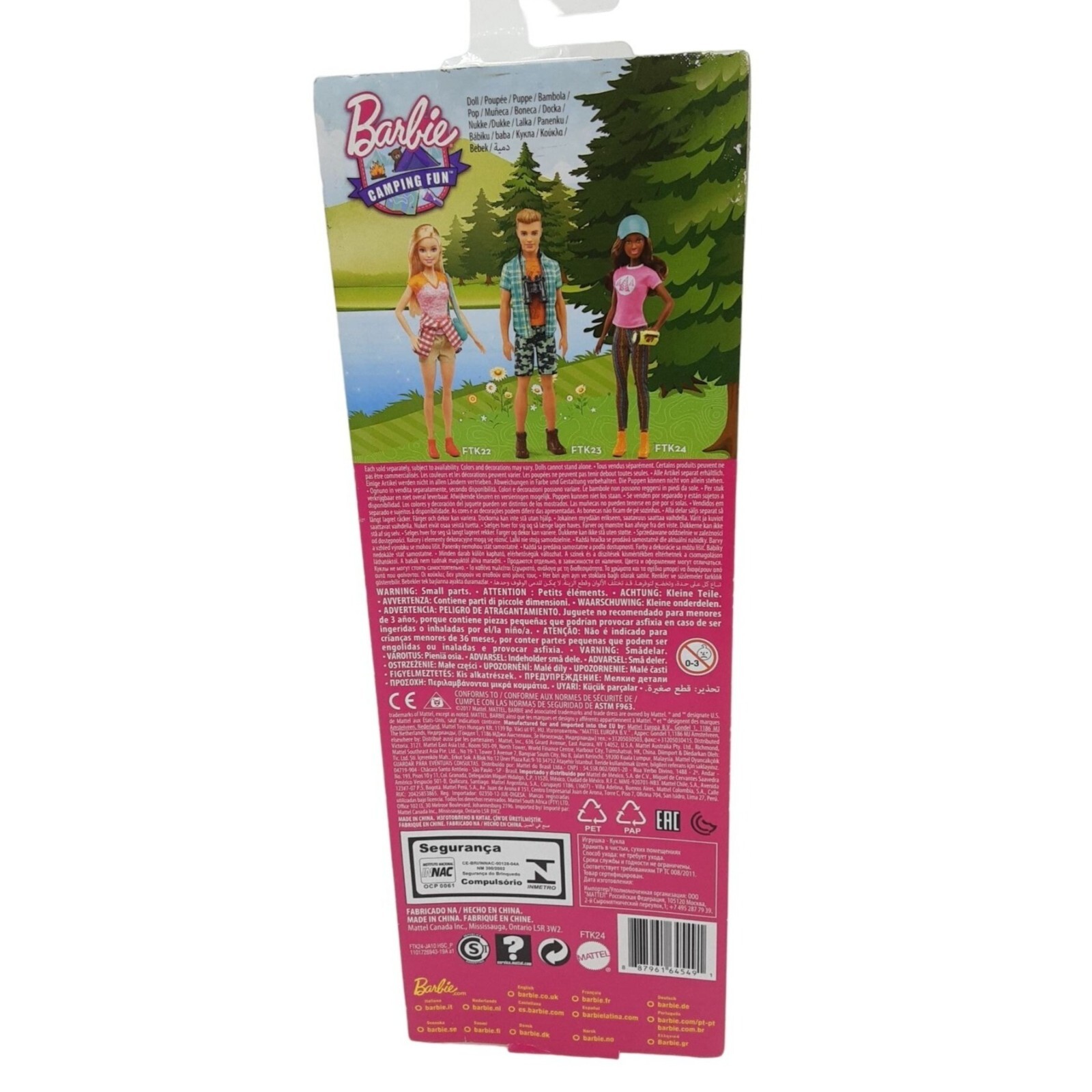 Barbie Camping Fun Nikki Doll