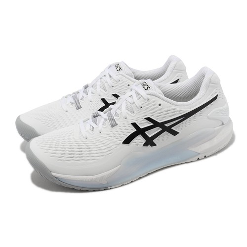 Мужские теннисные кроссовки Asics GEL-Resolution 9 White Black 1041A330-100