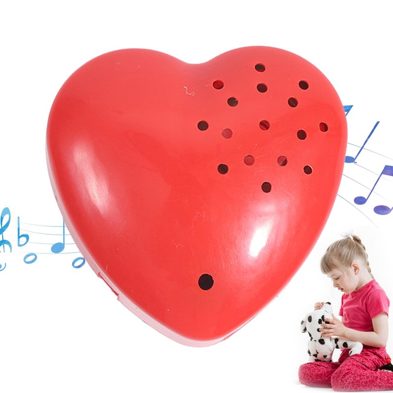 Stuffed Animal Doll Heart Shaped Voice Box Recorder