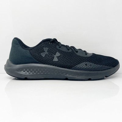 

Under Armour Mens Charged Pursuit 3 3024878 Черные кроссовки для бега Размер 13, Черный, Charged Pursuit 3
