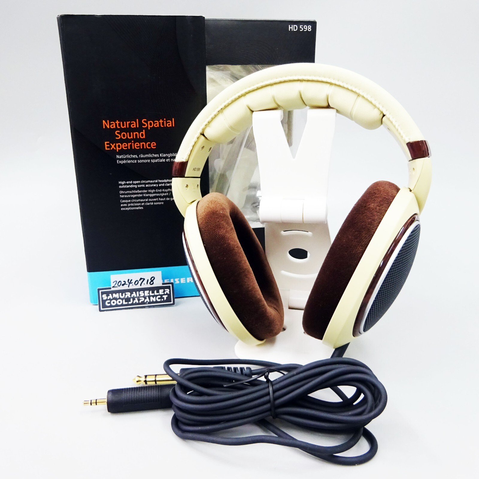 SENNHEISER HD598 Open type headphones Tested From Japan Used eBay