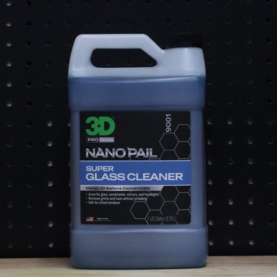 3D SUPER GLASS CLEANER NANO DRUM 1GAL