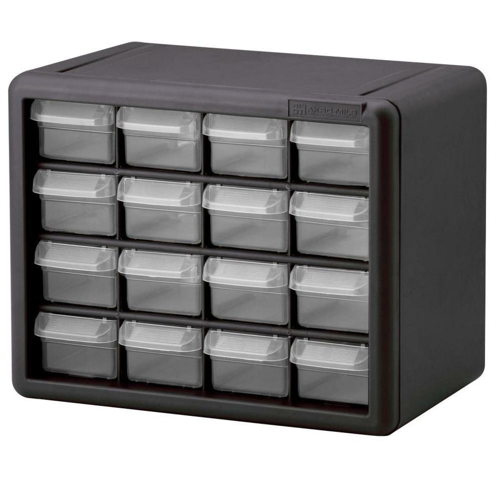 16 Drawer Small Parts Nuts Bolts Tool Storage Organizer Cabinet