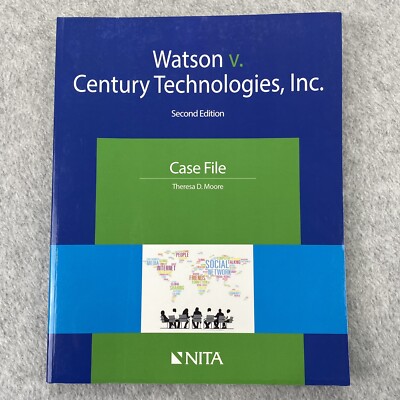 Watson V. Century Technologies, Inc. : Case File, Paperback by Moore, Theresa...