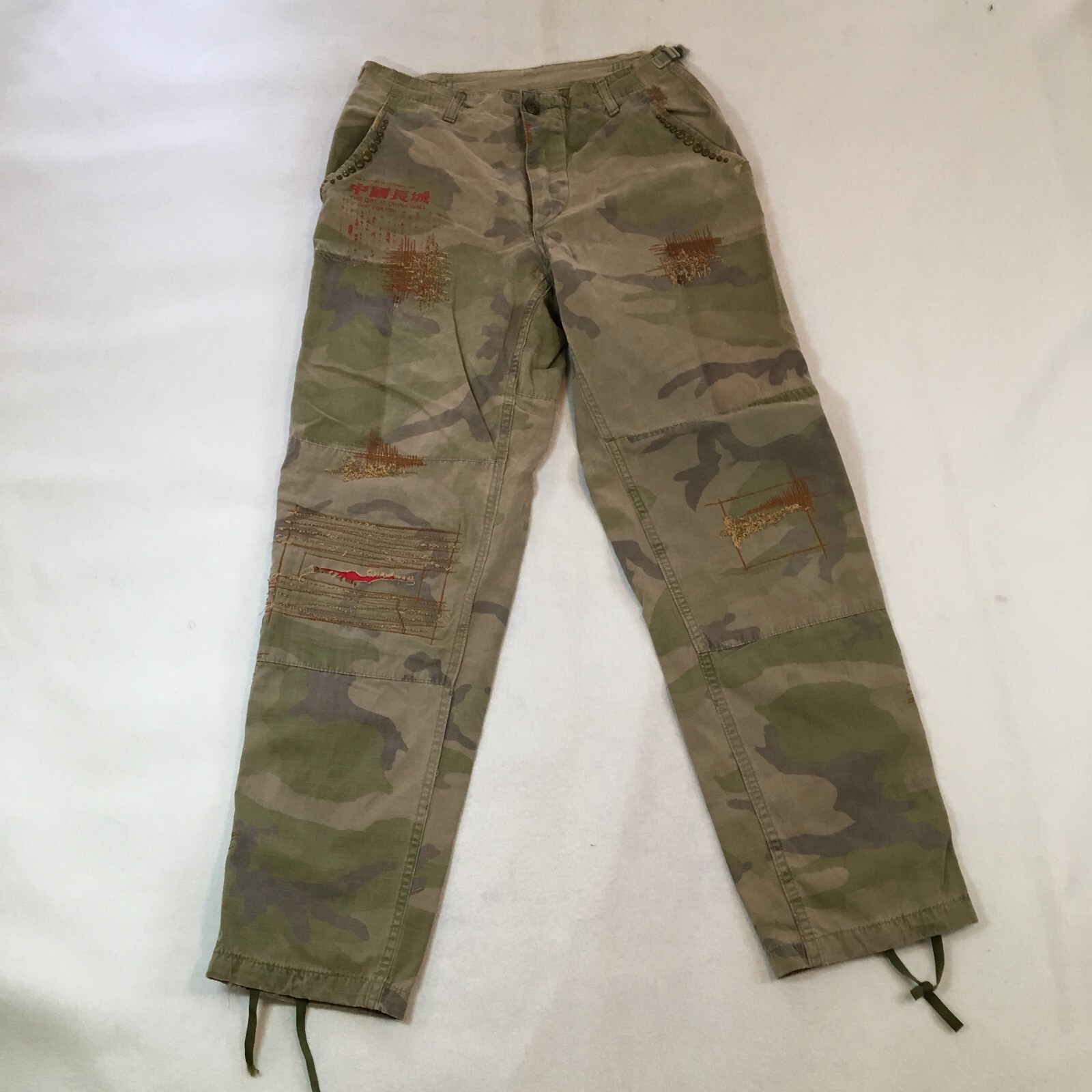 安価 ワタナベ great The china デニム y2k Vintage wall中国長城