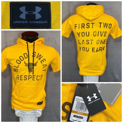 project rock yellow hoodie