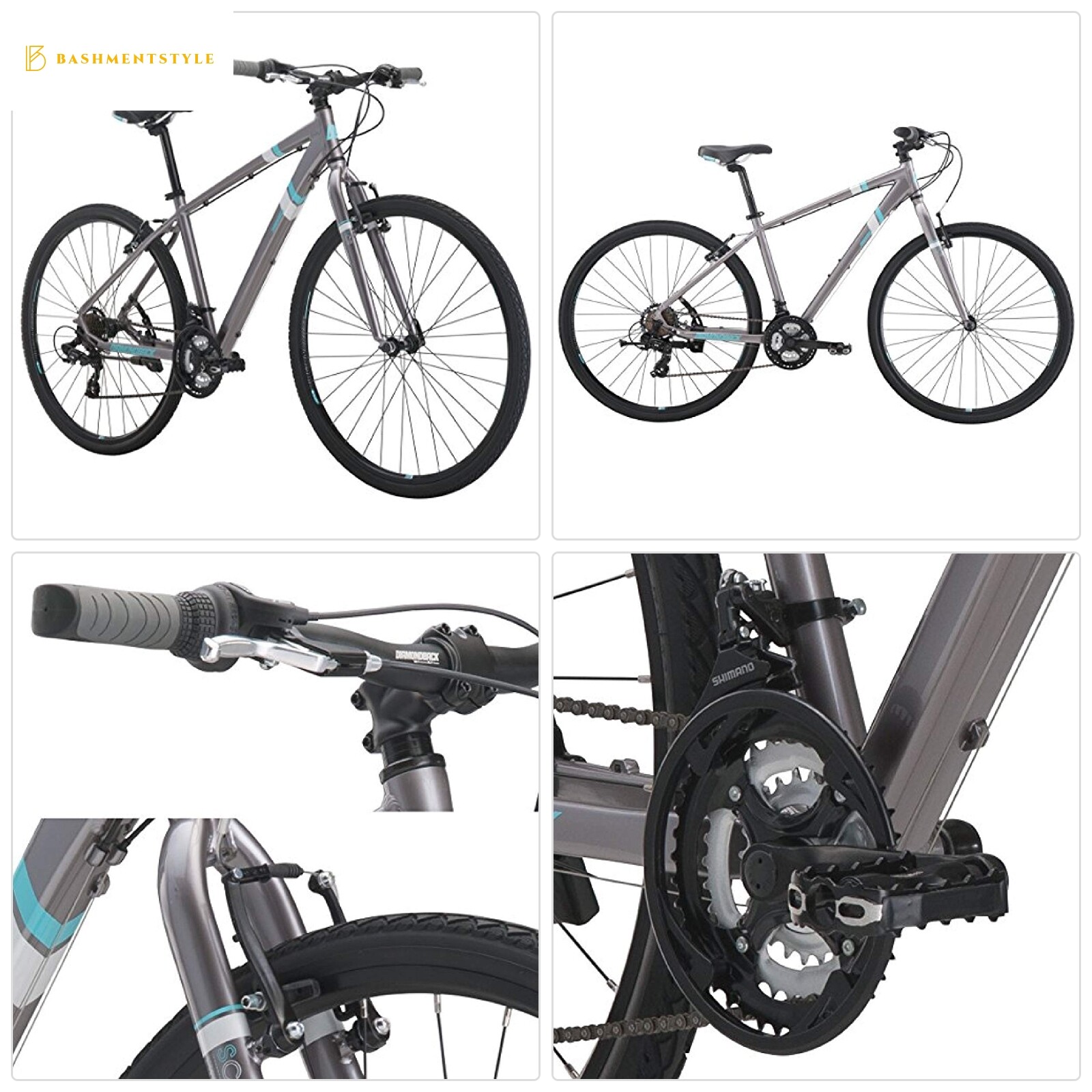 diamondback bicycles calico st women's dual sport bike