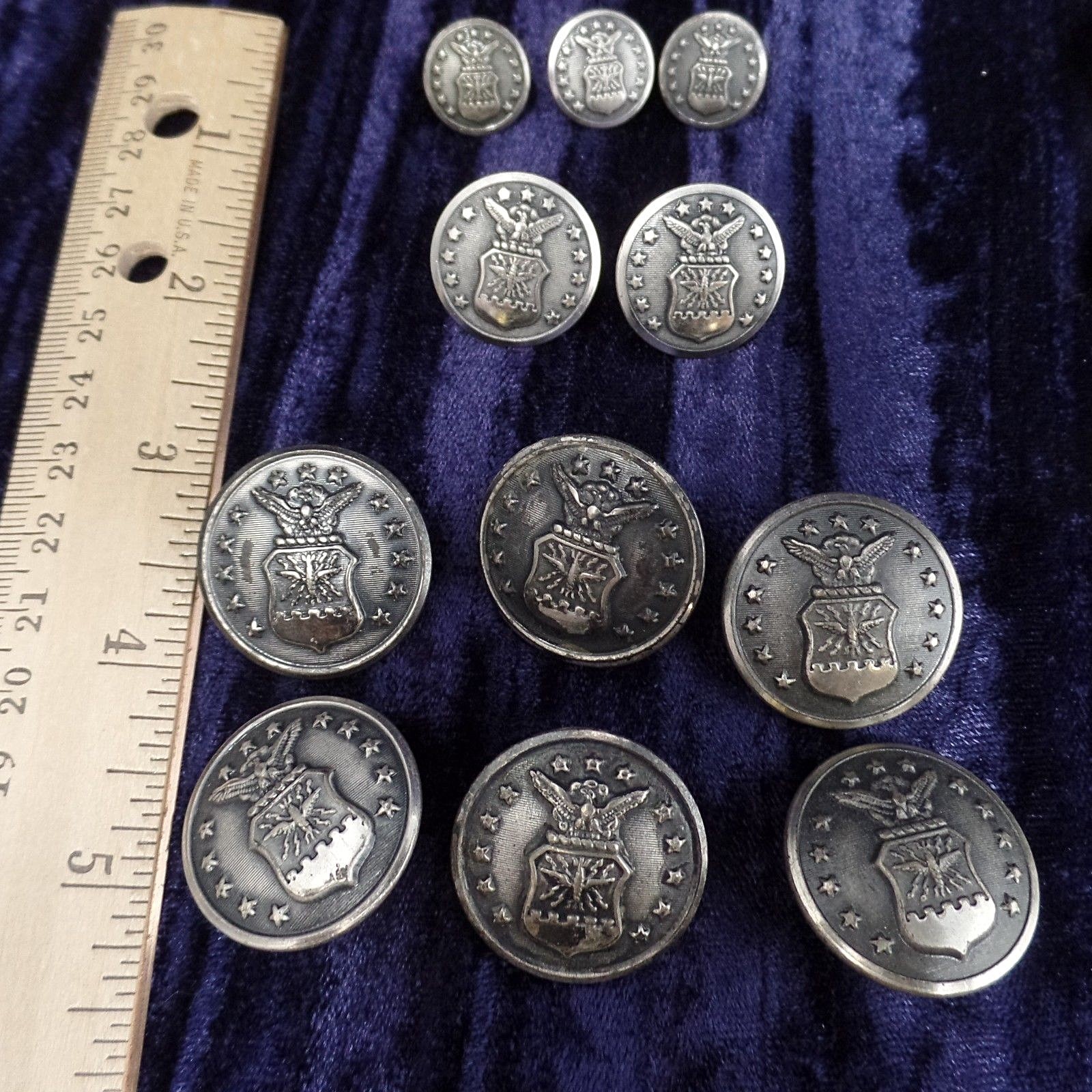 Lot of Vintage Military Buttons