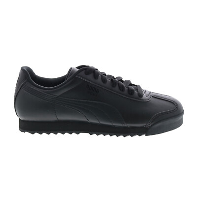 

Puma Roma Basic 35357217 Мужские черные синтетические кроссовки на шнуровке Lifestyle Обувь, Черный, Puma Roma Basic