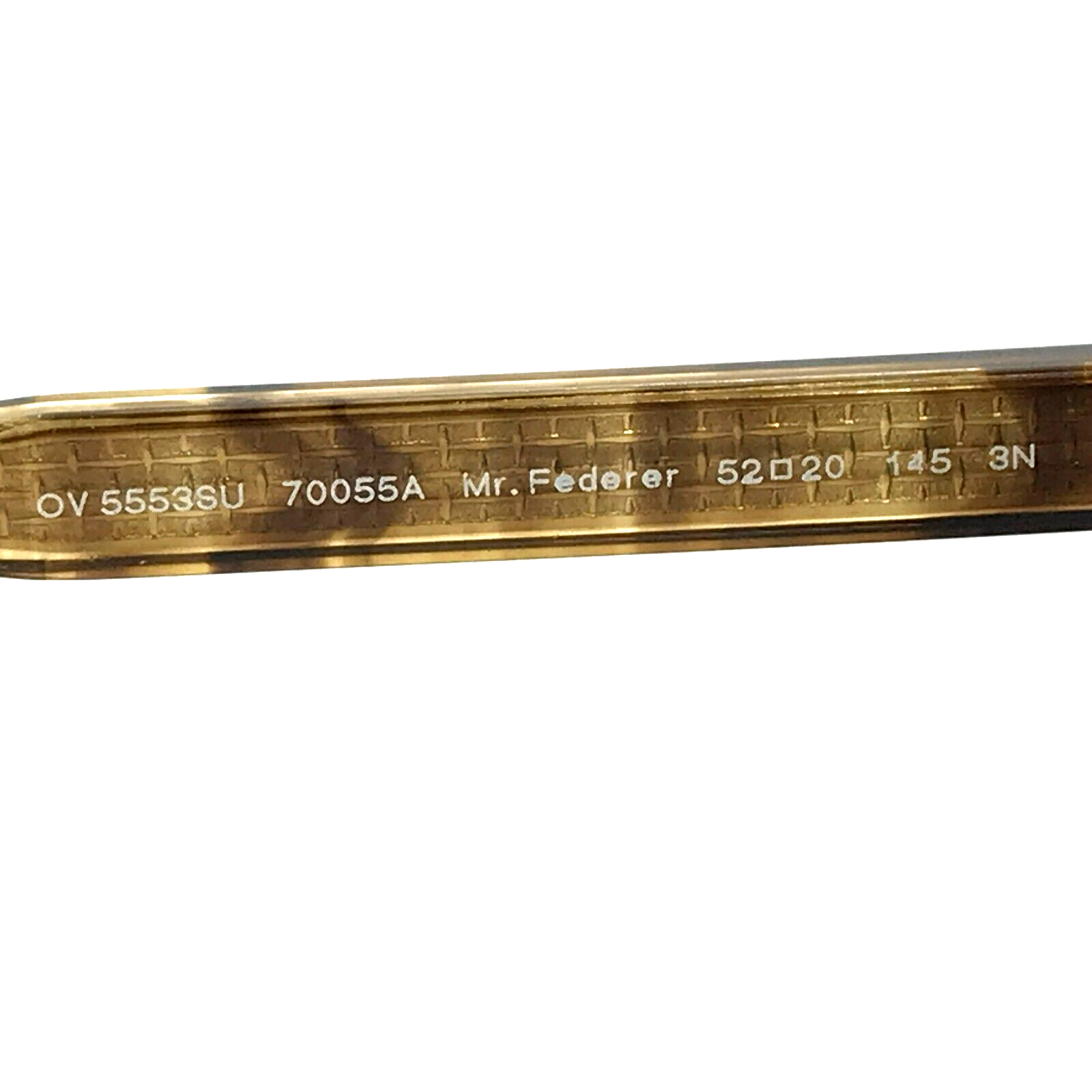 Pre-owned Oliver Peoples X Roger Federer Sunglasses Ov5553su 70055a Mr. Federer In Umber In Brown