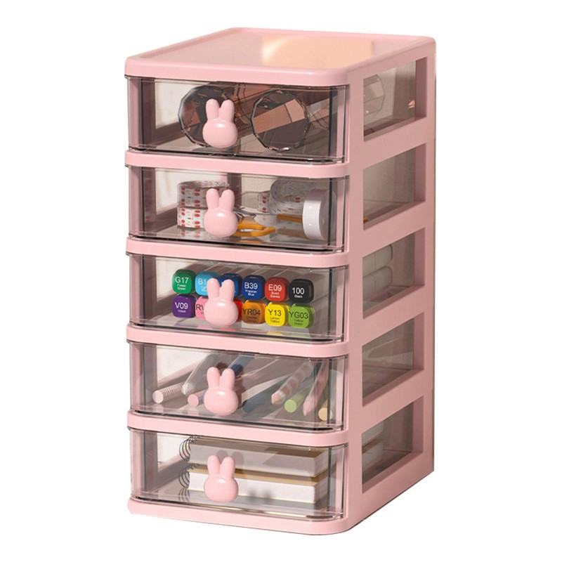 Cosmetics Storage Box, Tabletop Skin Care Products, Desk Dormitory, Home Student