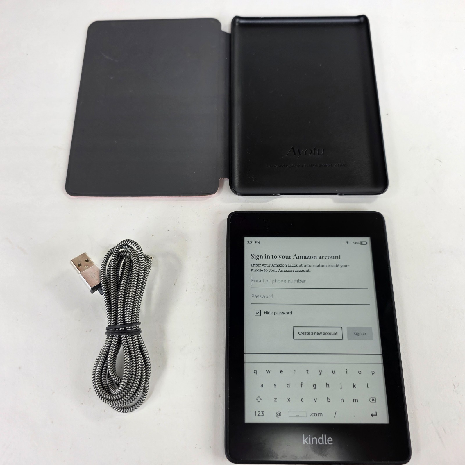 Amazon Kindle Paperwhite 10th Generation WiFi 8GB PQ94WIF w