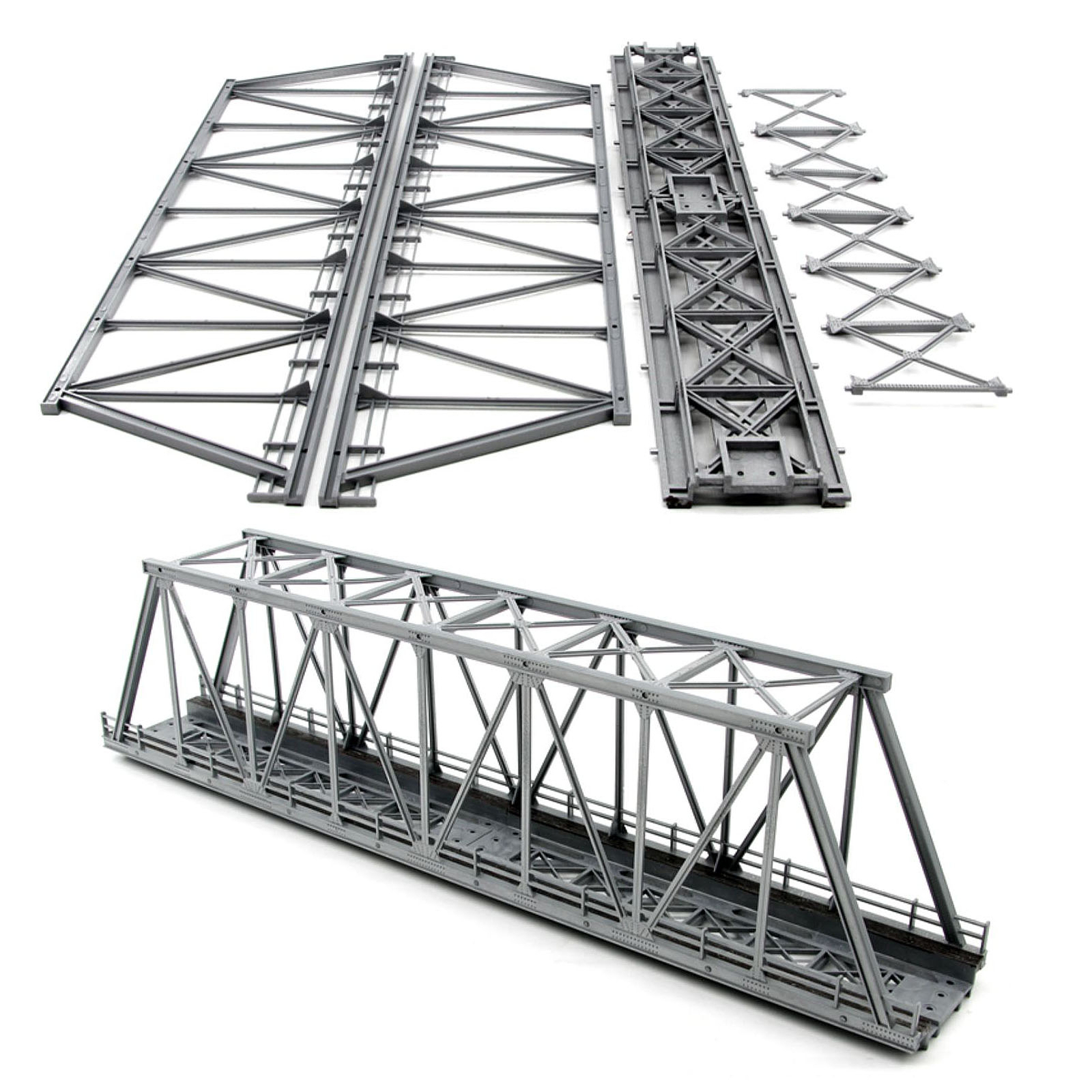 HO用　Campbell HO-Howe Truss Bridge #305 Campbell Howe Truss Bridge