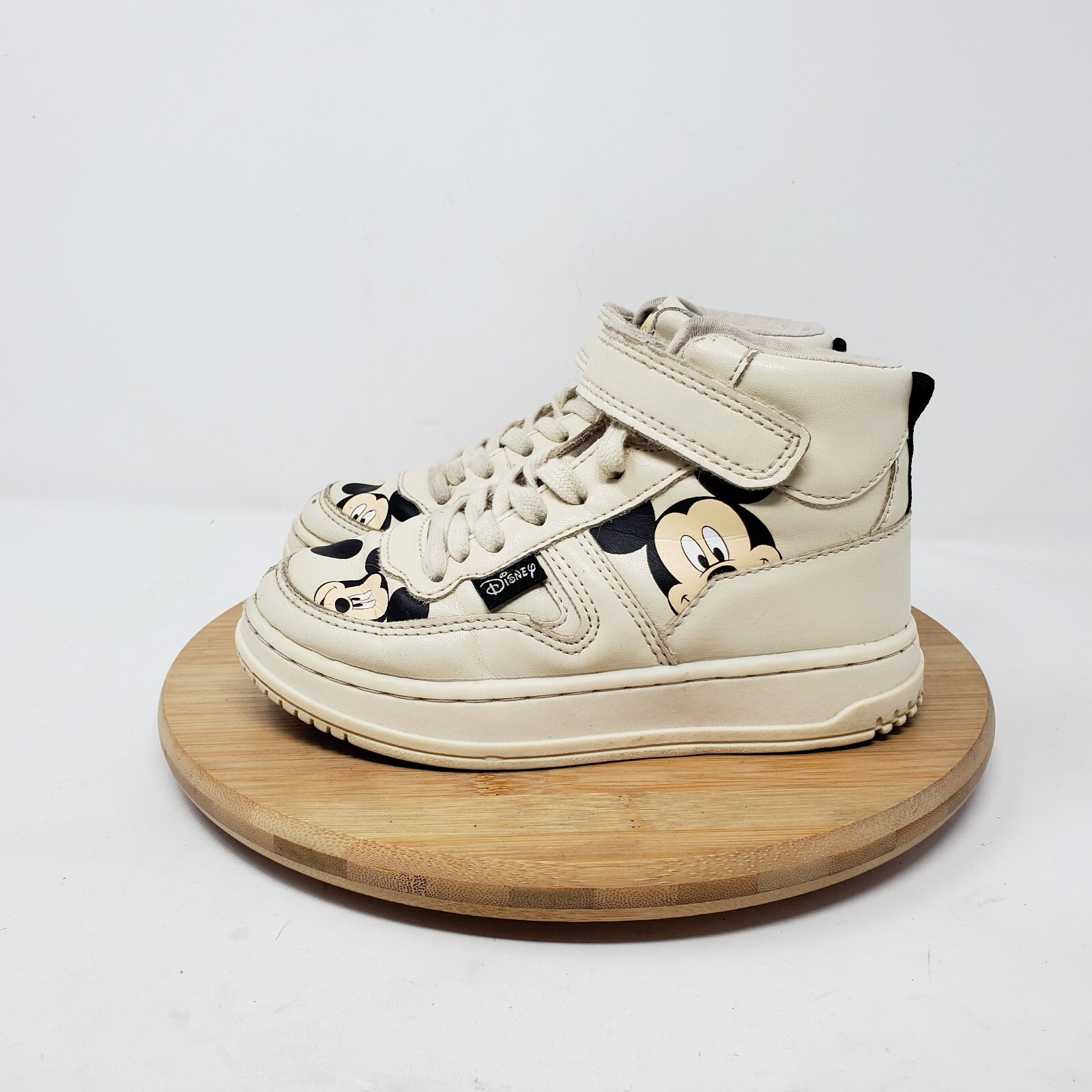 Zara Kids Disney Mickey Shoes EU 28 Beige Cream Girls Boys Zara Kids Disney Mickey Shoes EU 28 Beige Cream Girls Boys