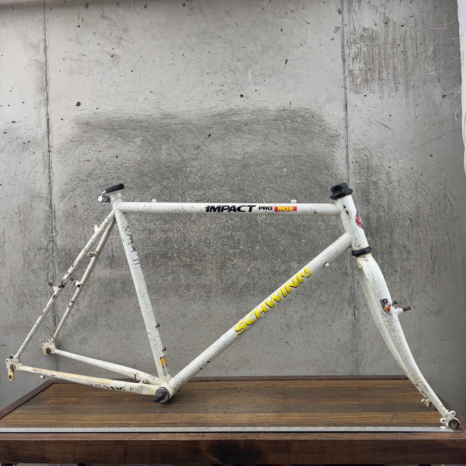 Vintage Schwinn Impact Pro Frame Set 21 in Mountain MOS Cafe