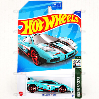 Hot Wheels Speed Machines マクラーレン GTR 2009 Hot Wheels Speed Machines McLaren F1 GTR Red w/ Yellow