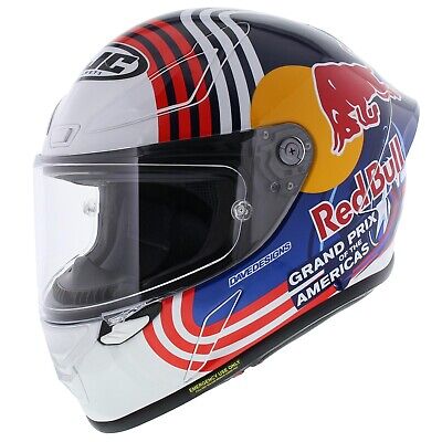 HJC RPHA 1N 1 One Austin GP Red Bull Full Face Motorcycle Helmet, New!