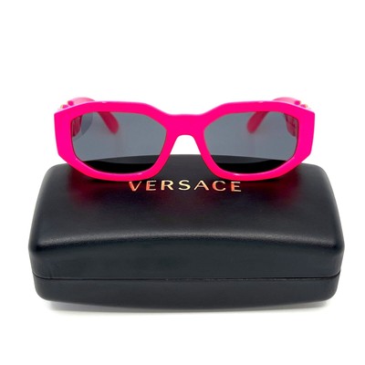 Pre-owned Versace New,  Sunglasses Mod.4361 5318/87 Authentic In Pink