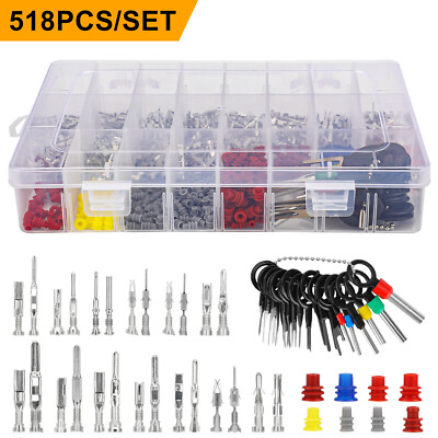 Electrical Terminal Pins 1/1.5/1.8/2.2/2.8/3.5mm Non-Insulated Plug Removal Tool