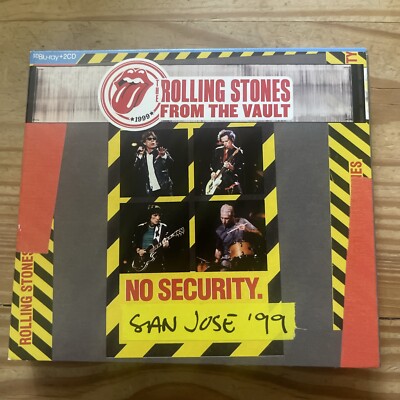 Rolling Stones - From The Vault: No Security. San Jose '99 (2 CDs+Blu-ray)