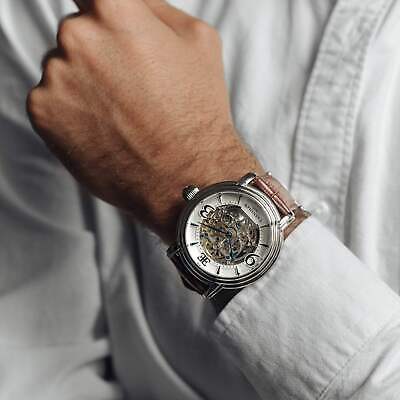 Pre-owned Thomas Earnshaw Longcase Automatic Cloud White Watch - Brand